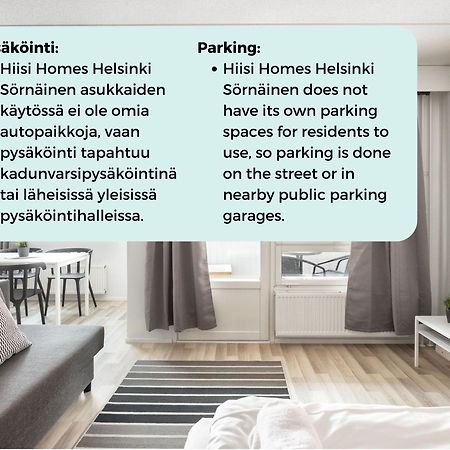 Hiisi Homes Helsinki Soernaeinen 外观 照片
